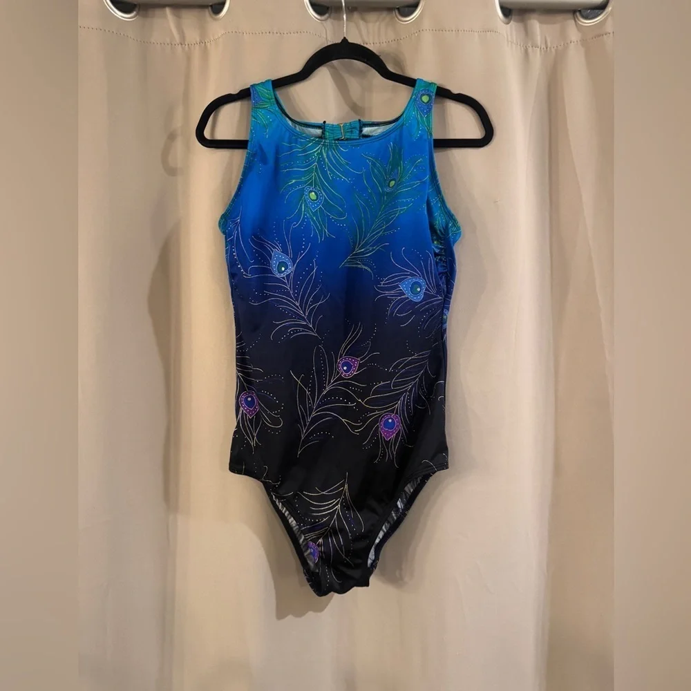 Croft & Barrow Women’s One Piece - Blue and Black